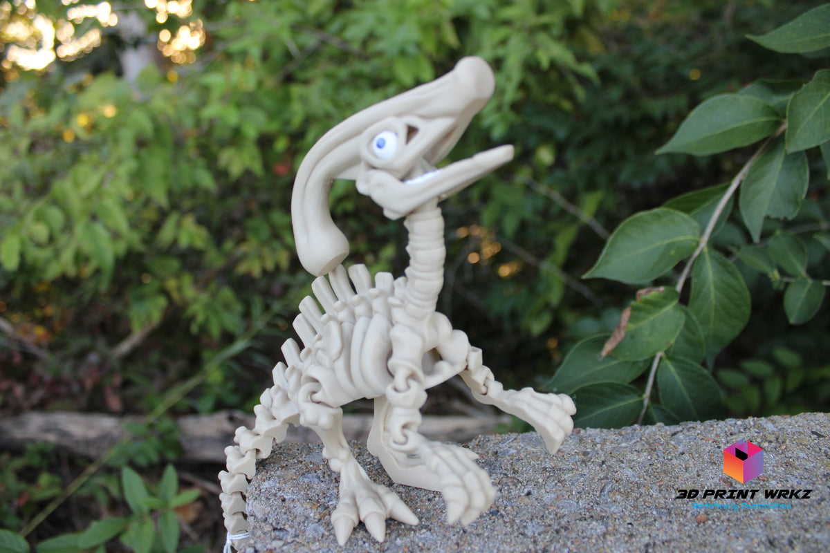 Skeleton Parasaurolophus