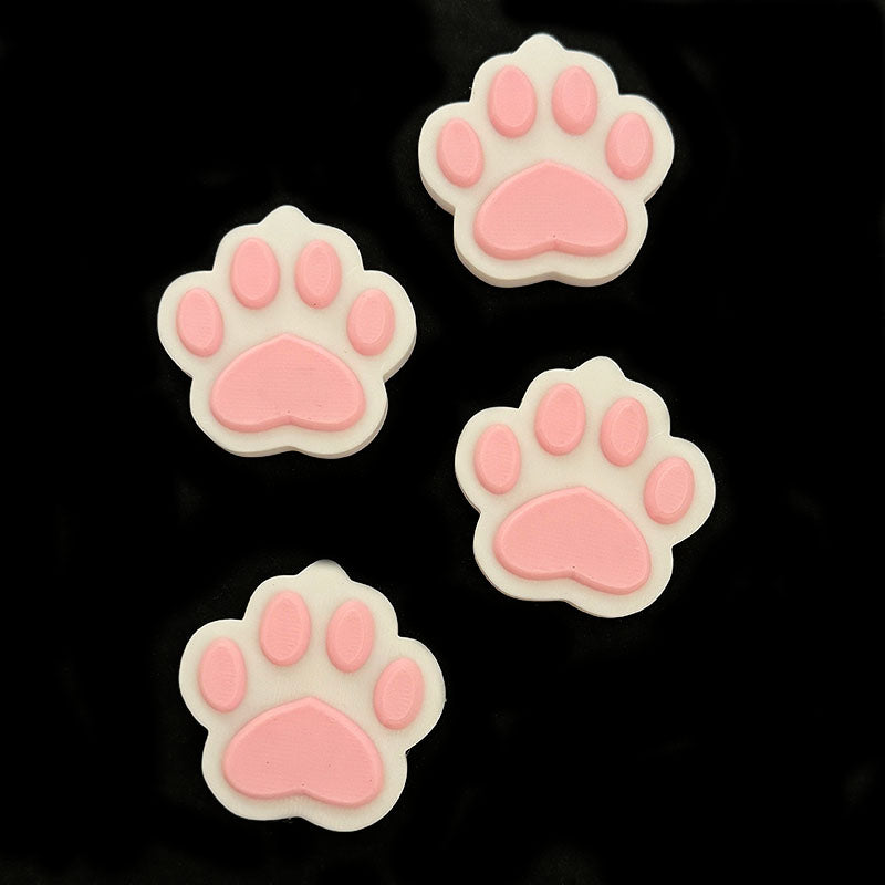 Cat paw print magnet