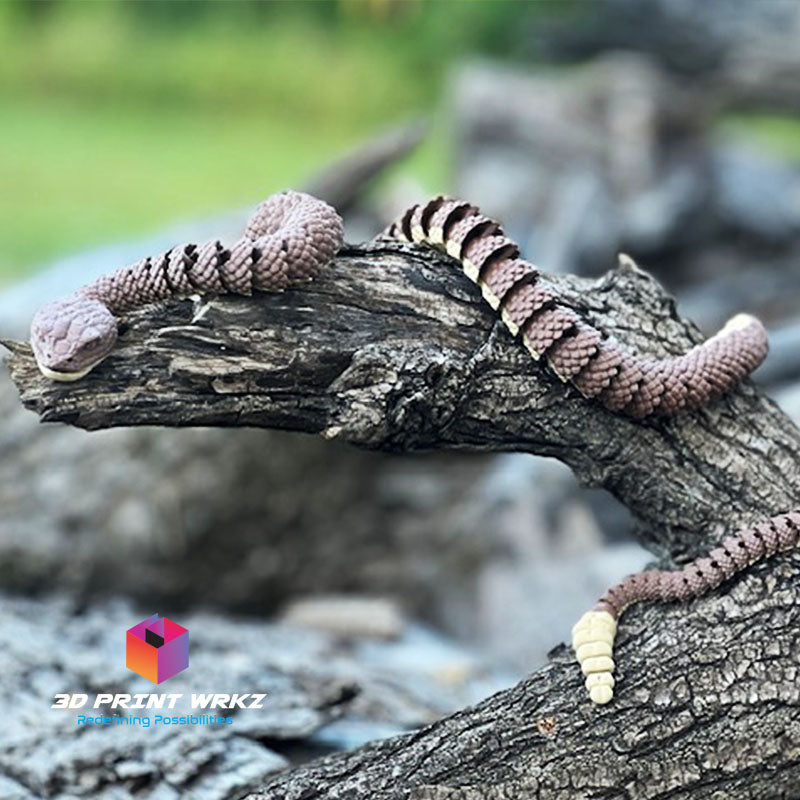 Articulating rattle snake