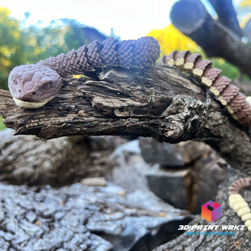 Articulating rattle snake