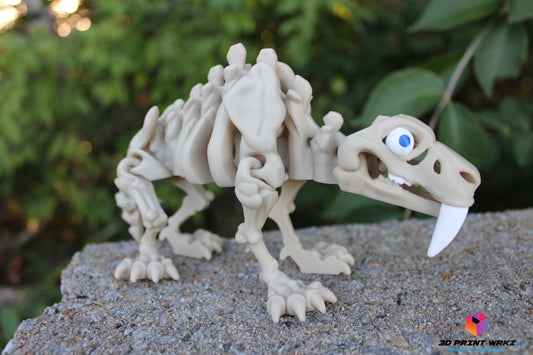 Skeleton Saber tooth Tiger